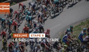 #Dauphiné 2022 - Étape 8 - Résumé