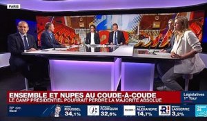 Tour d'horizon des premiers résultats du 1er tour des législatives françaises