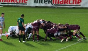 TOP 14 - Essai de Ulupano SEUTENI (UBB) - Union Bordeaux-Bègles - Racing 92 - Saison 2021/2022