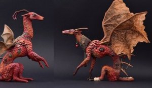Avec de l'argile, cet artiste crée des figurines impressionnantes inspirées de la fantasy
