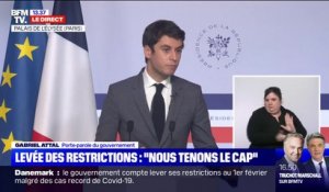 Gabriel Attal: "Ce que nous attendons, c'est un retour à une forme de normalité à l'hôpital"  pour pouvoir supprimer le pass vaccinal