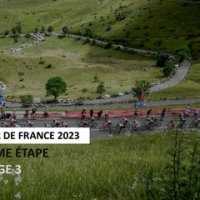 Tour de France 2023 - Grand Départ : Parcours 3éme étape / 3D route stage 3