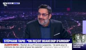 Stéphane Tapie: "Je ne vais pas rester dans un pays où il y a Zemmour ou Le Pen président"