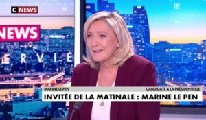 L’interview de Marine Le Pen