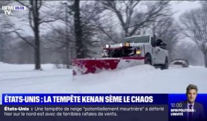 La tempête de neige Kenan, "potentiellement meurtrière", a déferlé sur le nord-est des Etats-Unis