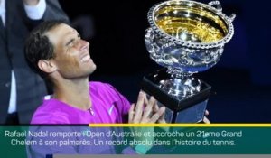 Open d'Australie - Nadal au sommet du tennis