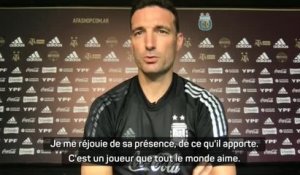 Argentine - Scaloni : "Di Maria a quelque chose de différent des autres"