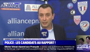 Fabien Vanhemelryck(Alliance-Police): "On a refusé d'inviter" Jean-Luc Mélenchon parce qu'il "prône la haine anti-flic"