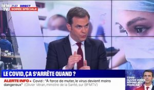 Covid-19: Olivier Véran affirme qu'il y a "entre 5 et 6% des virus en circulation dans notre pays qui correspondent à du BA.2"