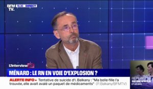 Robert Ménard à propos de la candidature de Marine Le Pen: "Il y a un certain nombre de gens qui n'y croient plus" au RN