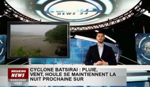 Cyclone Bazilai : Pluie, vent, vagues pour continuer la nuit prochaine
