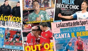 Ousmane Dembélé bientôt de retour avec le FC Barcelone, la presse anglaise dézingue Manchester United après l’élimination surprise