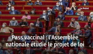 Pass vaccinal : l’Assemblée nationale étudie le projet de loi