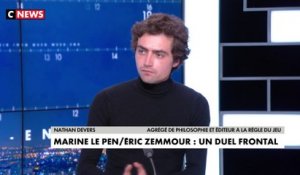 Nathan Devers sur Marine Le Pen : «En 2017 elle a mal tiré le bilan de son échec»