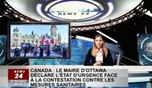 Canada : le maire d'Ottawa déclare l'état d'urgence pour protester contre les mesures sanitaires