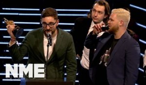 alt-J win Best British Band supported by Zig-Zag | VO5 NME Awards 2018