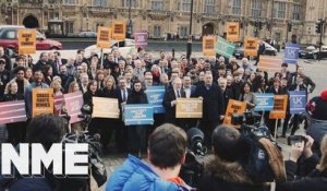 Agent Of Change - Music legends protest at Westminster to save small UK live music venues