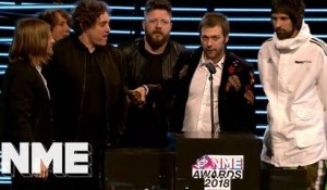 Kasabian wins Best Live Artist supported by Nikon | VO5 NME Awards 2018