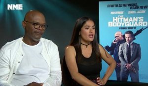 Samuel L Jackson and Salma Hayek talk action and atypical romance in The Hitman’s Bodyguard