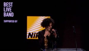 The 1975's Matty Healy says "everything is fucked" @ VO5 NME Awards 2017