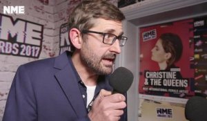 "They're making a film about me": Speaking at the V05 NME Awards, Louis Theroux explains that the Scientologists are "onto" him