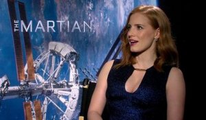 The Martian Exclusive Interview With Jessica Chastain, Sean Bean, Kate Mara & Chiwetel Ejiofor