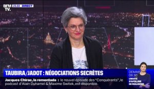 Sandrine Rousseau a "découvert dans la presse" les négociations entre Yannick Jadot et Christiane Taubira