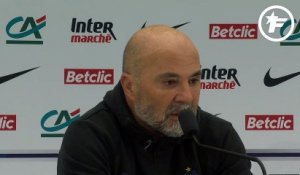 Jorge Sampaoli explique son onze de départ