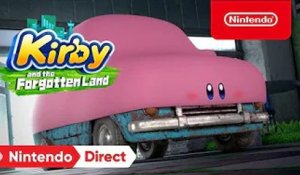 Kirby and the Forgotten Land – Mouthful Mode Reveal – Nintendo Switch