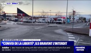 "Convoi de la liberté": un cortège d'une centaine de véhicules s'apprête à quitter Limoges en direction de Paris