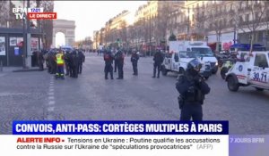 "Convoi de la liberté": la situation de nouveau sous contrôle sur les Champs-Élysées