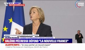 Valérie Pécresse: "Avec moi les salaires des Français augmenteront de 10% sur le quinquennat"