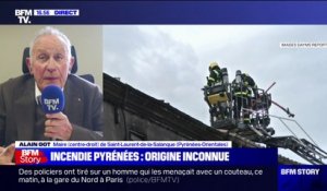 Incendie à Saint-Laurent-de-la-Salanque: Alain Got, maire de la commune, évoque des riverains "traumatisés"
