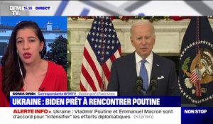 Ukraine: Joe Biden prêt à rencontrer Vladimir Poutine