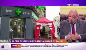 L’info éco/conso du jour d’Emmanuel Lechypre : Les prix des tests Covid en pharmacie en baisse - 16/02