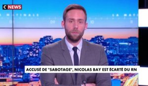 Yoann Usai sur le départ de Nicolas Bay du RN : «Marine Le Pen l'accuse d'avoir divulgué des informations confidentielles de sa campagne»