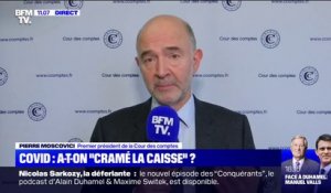 Pierre Moscovici, Premier président de la Cour des comptes: "Le quoi qu'il en coût, nous l'avons validé"
