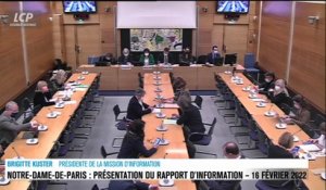 Séance publique à l'Assemblée nationale - Notre-Dame de Paris : rapport d'information sur sa reconstruction
