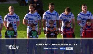 RUGBY XIII - 11ème journée du Championnat Elite 1 - SO Avignon XIII vs Villeneuve XIII RL