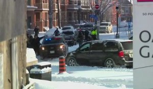 La  police canadienne débloque le centre d'Ottawa