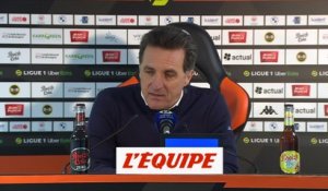 Pelissier : « On n'arrive pas à faire le geste juste » - Foot - L1 - Lorient