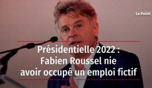 Présidentielle 2022 : Fabien Roussel nie avoir occupé un emploi fictif