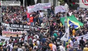 Brésil : 20 000 membres des forces de l'ordre en grève dans la région de Belo Horizonte
