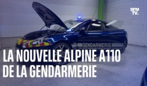 BFMTV vous dévoile les nouvelles Alpine A110 de la gendarmerie
