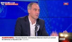 Raphaël Glucksmann estime qu'il faut "envoyer des armes défensives" à l'Ukraine