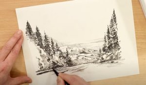 Romain Renard : Comment dessiner "Melvile" ?
