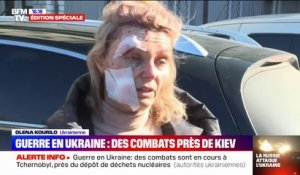 "J'ai eu beaucoup de chance": blessée par un bombardement, une Ukrainienne de Tchougouïv témoigne