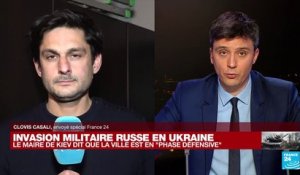 Invasion russe en Ukraine : "Cette nuit risque d'être la pire depuis le début de la guerre"