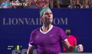 Acapulco - Nadal domine Medvedev et file en finale