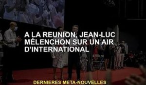 Jean-Luc Melenchon sur un vol international à La Réunion